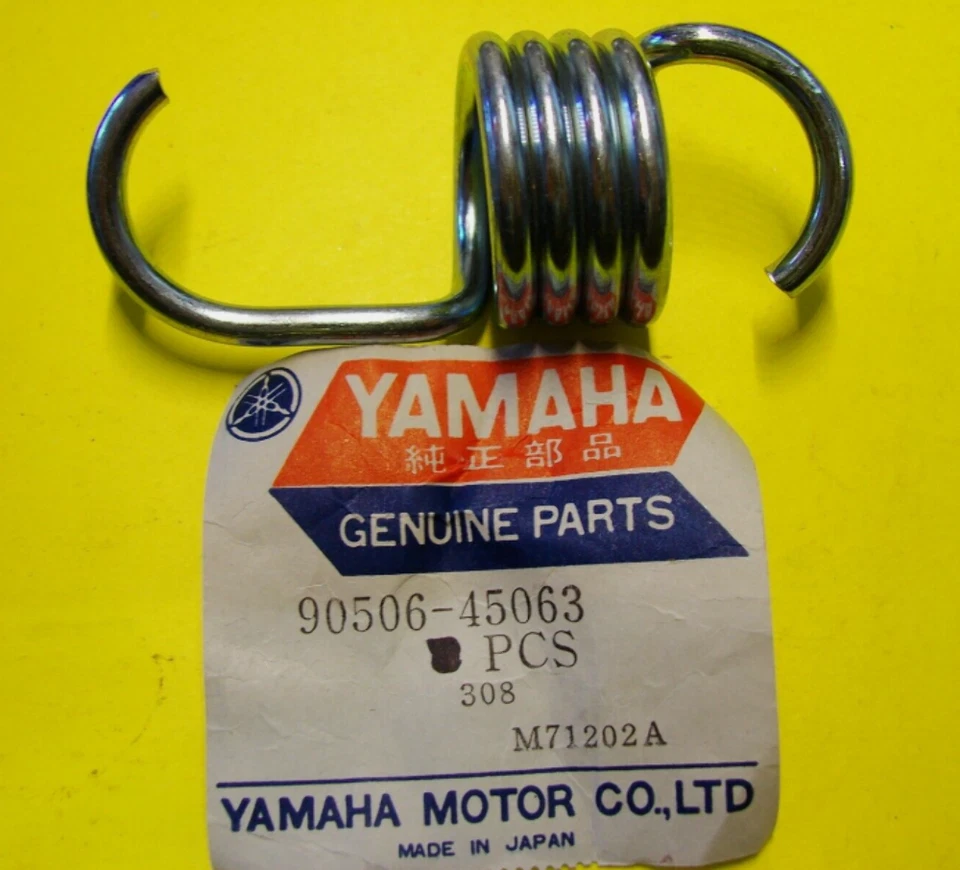 1967-1983 Yamaha OEM suporte central mola de tensão 90506-45063 - Imagem 1 de 4