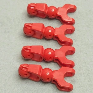 LEGO Hero Factory 90617 Pata de brazo rojo con rótula y enchufe genuino sin usar, en caja - Imagen 1 de 4