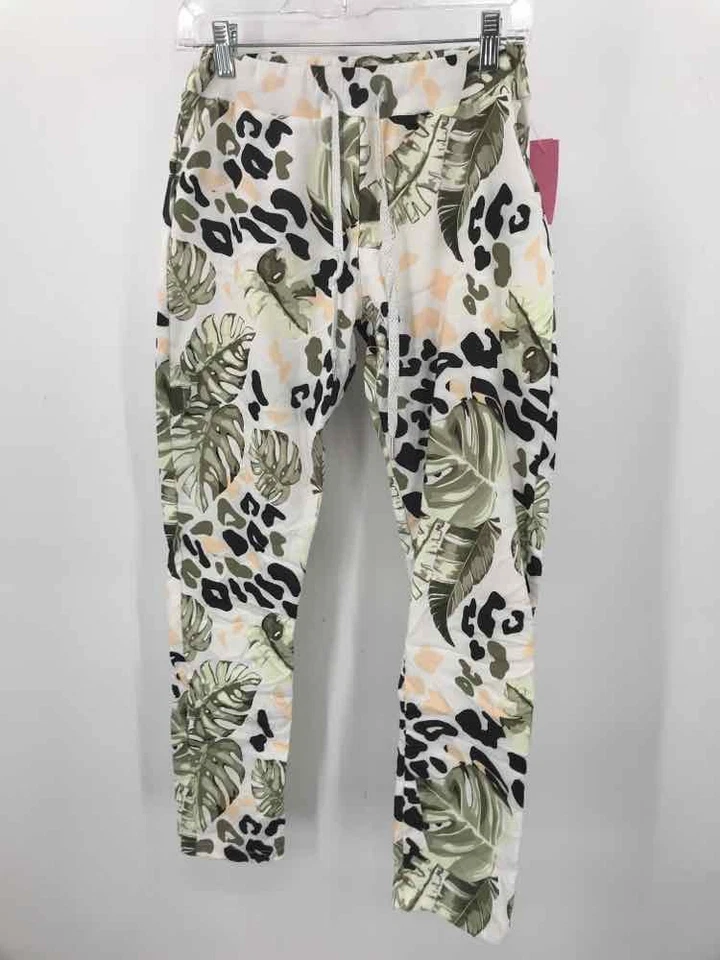 Pre-Owned Gigi Moda White Size One Size Pull On Pants - Image 1 of 3