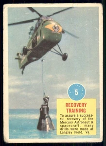 1963 Topps Astronauts (R709-6) #5 Recovery Training - Bild 1 von 2