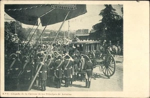 Ak Asturias, Ankunft der Kutsche der Fürsten von Asturien - 10812907 - Picture 1 of 2
