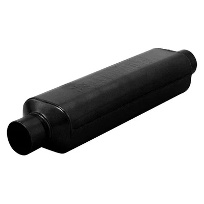 For Chevy Impala 59-64 Super HP-2 409 SS Oval Performance Black Exhaust Muffler - Imagem 1 de 4