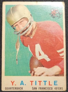 Y.A TITTLE 1959 TOPPS #130 SAN FRANCISCO 49ERS - Picture 1 of 2