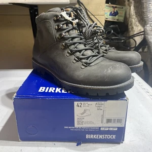 Birkenstock Jackson Damen Nubukleder Stiefeletten Graphit Gr. 42 US W 12 - Bild 1 von 10