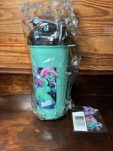 Gamersupps Waifu Cup x Alien "I Come In Peace" Glow In The Dark Tasse & Schlüsselanhänger - Bild 1 von 8