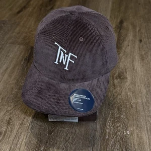 The North Face Hat Brown Dark Corduroy Cap Adjustable Low Profile NEW Gorpcore - Picture 1 of 5