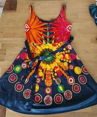 Desigual buntes Kleid Gr. S leicht ausgestellt - Bild 1 von 4