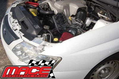 COLD AIR INTAKE INCL. CLEAR BOX FOR HOLDEN COMMODORE VT VX VY L67 S/C 3.8L V6 - image 1 of 3