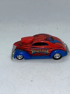 RACING CHAMPIONS 1937 FORD COUPE SPIDER-MAN/ CHINA/ LOOSE/ PRE OWNED - Picture 1 of 6