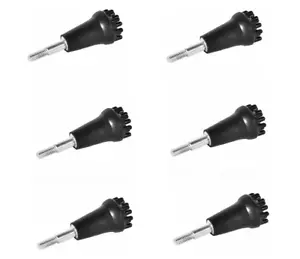 6Pcs Hunting Small Game Blunt Judo Broadheads 100 Grain Soft Rubber Archery Tip - Picture 1 of 4