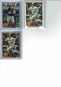 2023 Topps Holiday Baseball Milwaukee Brewers Team Set (7) Base Cards +++++ - Picture 1 of 2