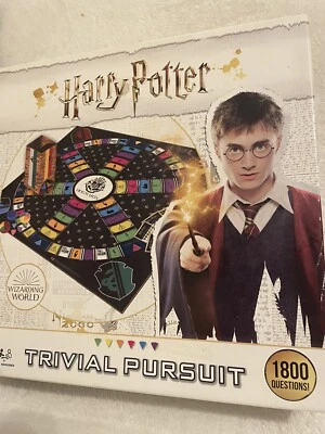 Hasbro Gaming Ultimate Harry Potter Trivial Pursuit Family Board Game 1800 Qs - Image 1 of 4