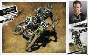 *TIM FERRY*SIGNED*AUTOGRAPHED*PHOTO CARD*KAWASAKI*MONSTER ENERGY*SUPERCROSS*COA* - Picture 1 of 3