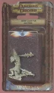 LIZARD FOLK SEALED Dungeons Dragons Metal D&D Mini Miniatures 88284 D&D NEW - Picture 1 of 2