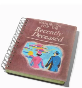 Beetlejuice Handbuch für die kürzlich verstorbenen Notizbuch neues Journal - Bild 1 von 2