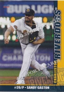 2022 Charleston RiverDogs Sandy Gaston RC Rookie Tampa Bay Rays DR - Picture 1 of 1
