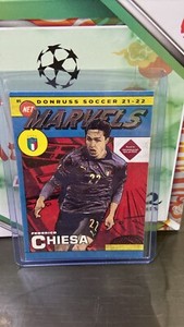 2021-22 Panini Donruss Soccer Italy FEDERICO CHIESA marvels inserts