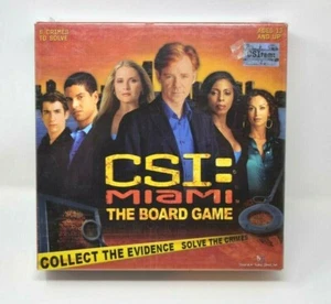 NEW & SEALED CSI Miami the Board Game (8 Crime Cases) - Imagen 1 de 2