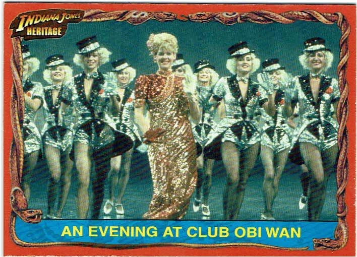 Indiana Jones Heritage Topps 2008 White Back Parallel Chase Card #28 - #300/500 - Image 1 of 1