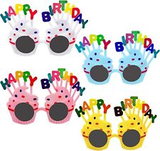 Cute Kids Children Happy Birthday Cake Sun Glasses Birthday Party Gift（2pcs)