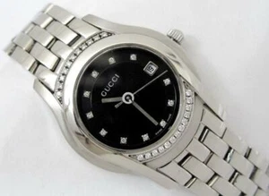 Excellent Cond Ladies Gucci 5500L Diamonds Watch - Picture 1 of 1