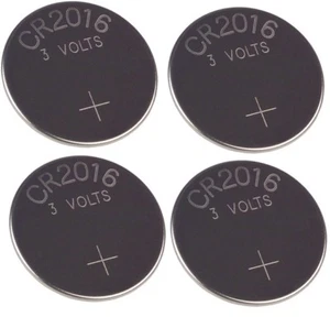 4x Pilas Llave Cierre Centralizado Remoto CR2016 SE ADAPTA a Volvo - Imagen 1 de 1