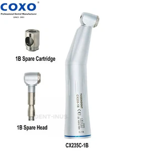COXO Dental 1:1 Low Speed Contra Angle Handpiece CX235-1B Inner Water YUSENDENT - Imagen 1 de 38