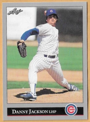 DANNY JACKSON CHICAGO CUBS #381 - LEAF NM-MT 1992 - Image 1 of 2
