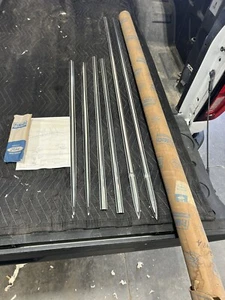 NOS 66 Ford Galaxie  RH LH Body Side Moulding Kit C6AZ-5421048-A 4 Door Part#111 - Picture 1 of 8