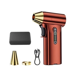 Electric Air Duster Portable Air Blower for Summer Drying Pet Hair Office - Picture 1 of 18