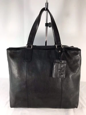 Сумка деловая HUGO BOSS черная кожа унисекс  - Изображение 1 из 4