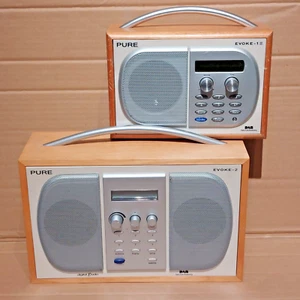 2x Pure DAB Radio - Evoke 1S und Evoke 2 - ungetestet - Ersatzteile/Reparatur - Bild 1 von 11