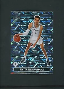 2023 VICTOR WEMBANYAMA PANINI STICKER COLLECTION ROOKIE RC MINI CARD - Picture 1 of 2