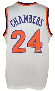 Tom Chambers autographed signed jersey NBA Phoenix Suns PSA COA SuperSonics - Picture 1 of 4