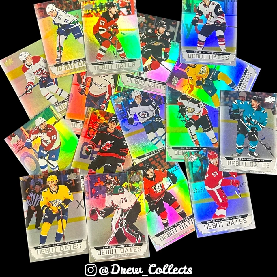 2022-23 Upper Deck Debut Dates - Complete Your Set - Image 1 of 1