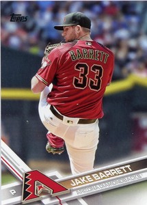 2017 Topps #51 Jake Barrett Excellent