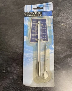 Vintage Cooling Concepts Roast & Meat Thermometer w/ Skewer 1960’s (Brand New) - Picture 1 of 2