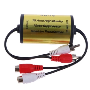 RCA Audio Noise Filter Suppressor Ground Loop Isolator For Car And Home Ster5S - Picture 1 of 8