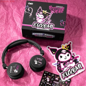 Anime Kuromi Headphone Bluetooth/Wireless/Wired Headset for Mobile Phone Laptop - Picture 1 of 14