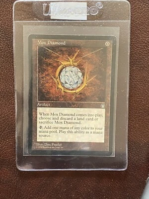 Mox Diamond X (1)  Beautiful Stronghold Near Mint (RG) 041325.0110 4RCards - Image 1 of 2