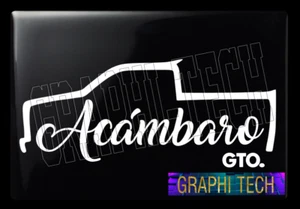 GUANAJUATO CIUDADES  CAMIONETA STICKER CALCOMANIA DECAL DE VINILO 11" - Picture 1 of 24