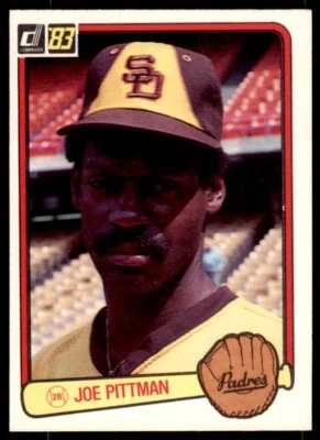 1983 Donruss Joe Pittman . San Diego Padres #247 - Image 1 of 2