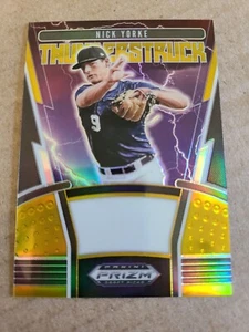 Nick Yorke 2020 Panini Prizm Draft Picks Gold Refractor 08/10 TH-5 Thunderstruck - Picture 1 of 10