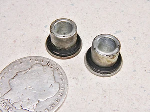 83 SUZUKI SP125 LOWER REAR SHOCK ABSORBER MOUNTING COLLARS SLEEVES - Picture 1 of 4