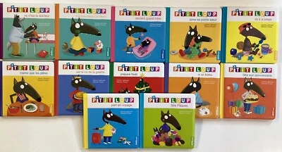 15 livres P'TIT LOUP éveil enfant AUZOU Lallemand Thuillier jeunesse - Photo 1/2