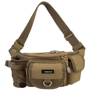 Piscifun Fishing Bag Portable Outdoor Fishing Tackle Bags Multiple Waist Bag - Picture 1 of 7