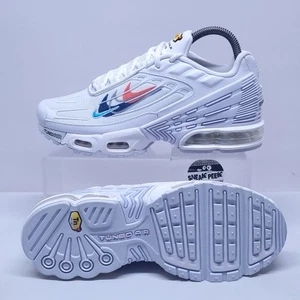 Nike Air Max TN Plus - Reino Unido Talla 5 - Entrenadores Junior Tenis Zapatos Blanco  - Imagen 1 de 14