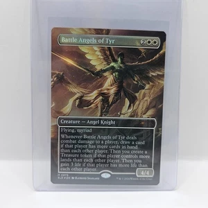 Battle Angels of Tyr NM Rainbow Foil #875 MTG D&D 50th Anniversary - Picture 1 of 4