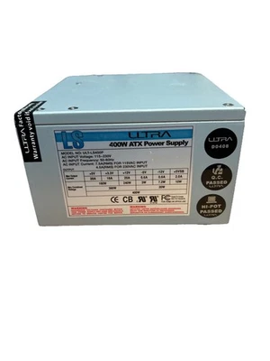 400W ATX Power Supply ULT-LS400P V115-V230 - Image 1 of 4
