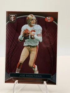 Joe Montana 2024 Panini Totally Certified Mirror Maroon 178 - Picture 1 of 2